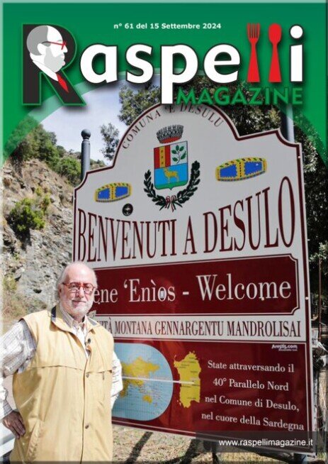 cover Raspelli Magazine